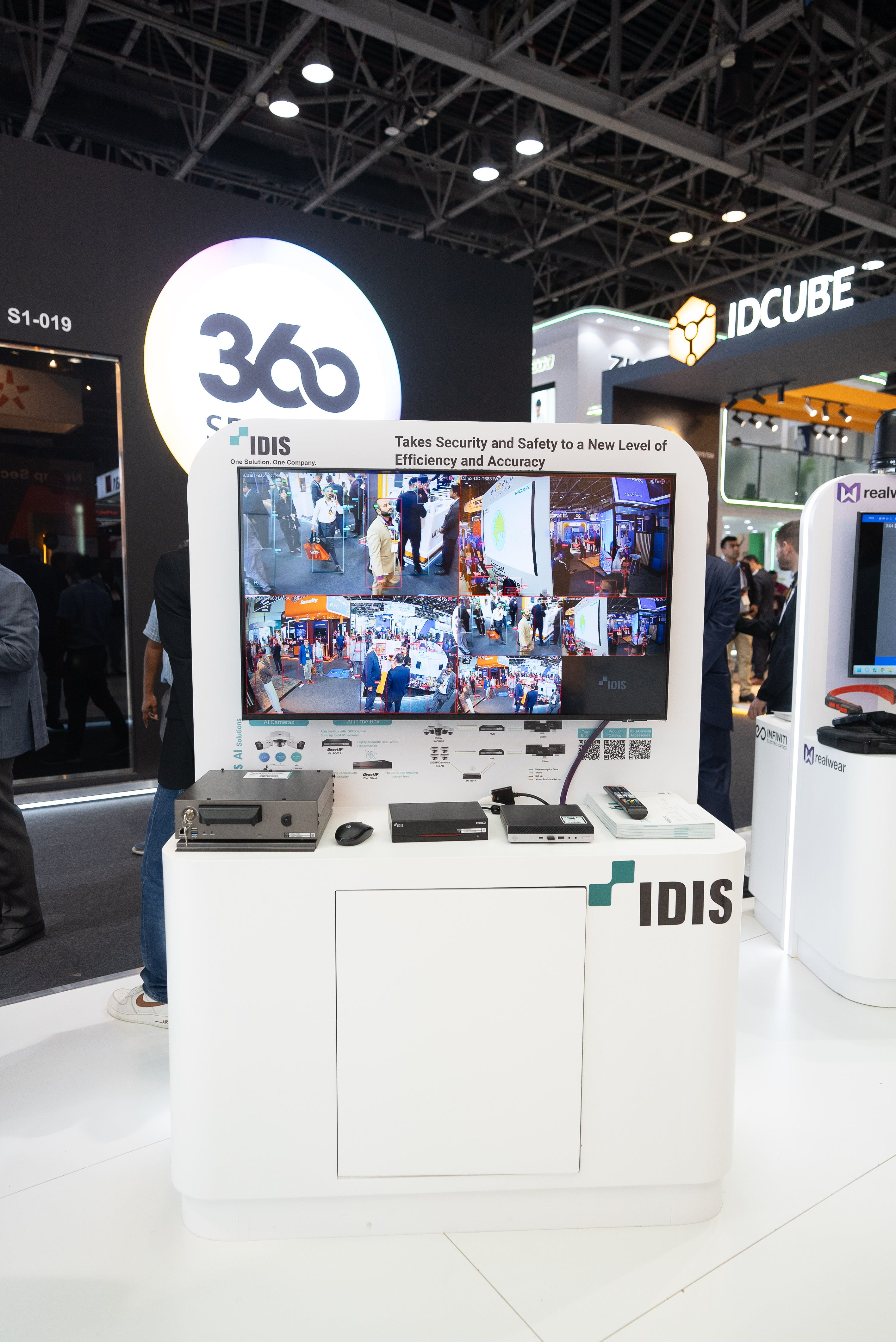 Easy World Automation booth at Intersec 2026, Dubai World Trade Centre